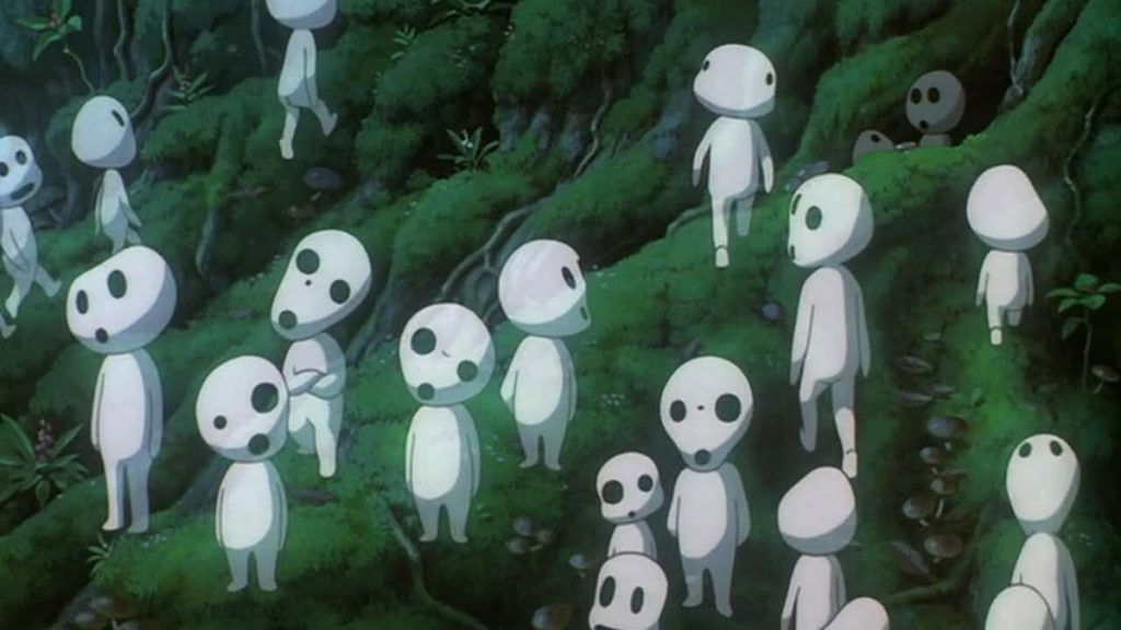 The kodama followed us to the chaxi 