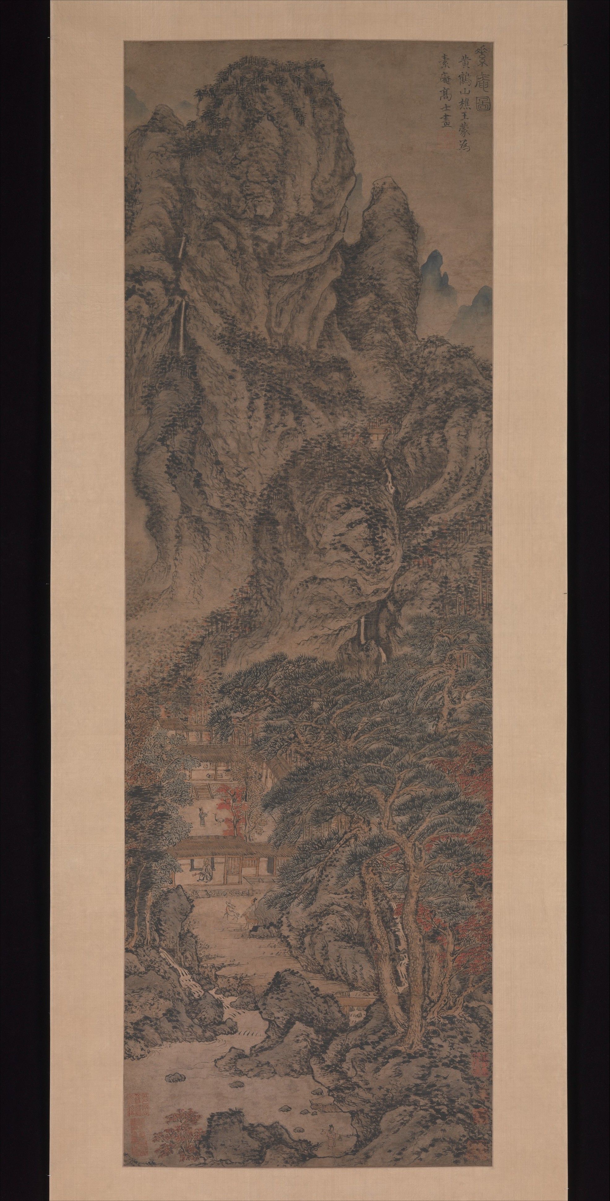 The Simple Retreat by Wang Meng ca. 1370